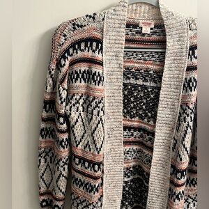 Mossimo Patterned Cardigan